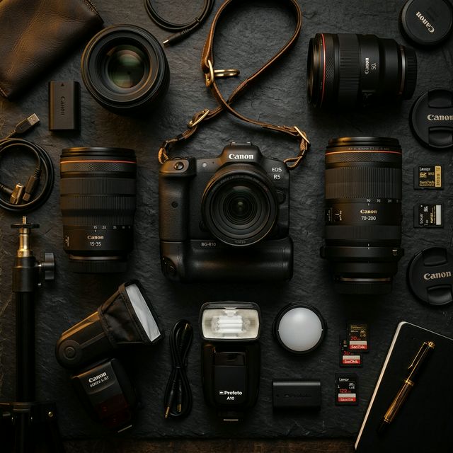 Equipamentos profissionais